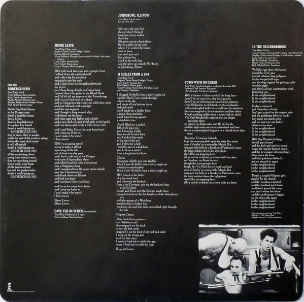 Tom Waits : Swordfishtrombones (LP, Album)