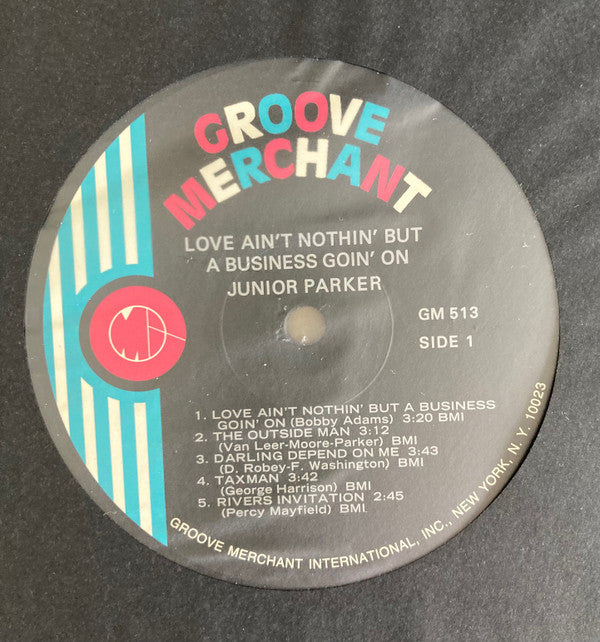 Junior Parker ~ Love Ain&#039;t Nothin&#039; But A Business Goin&#039; On (Vinyl) - Djungel & Jazz