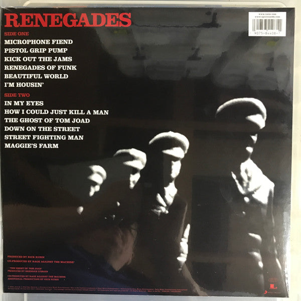 Rage Against The Machine ~ Renegades (Vinyl) - Djungel & Jazz