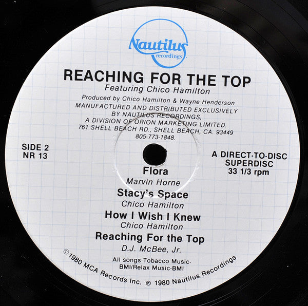 Chico Hamilton ~ Reaching For The Top (Vinyl) - Djungel & Jazz