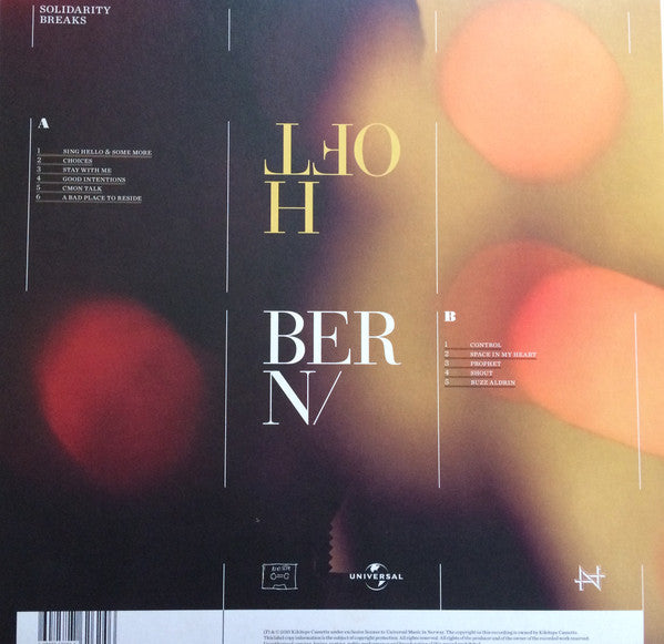 Jarle Bernhoft : Solidarity Breaks (LP, Album)