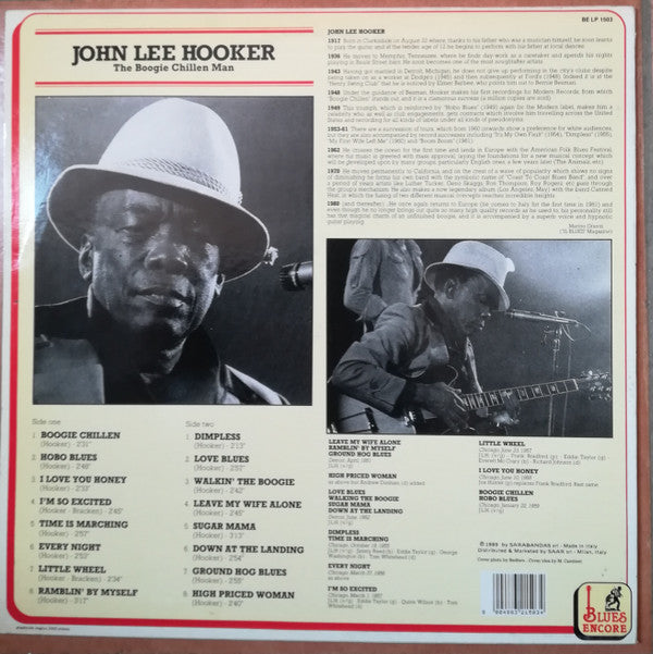 John Lee Hooker ~ The Boogie Chillen Man (Vinyl) - Djungel & Jazz
