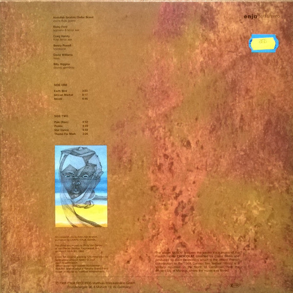 Abdullah Ibrahim / Dollar Brand ~ Mindif (Vinyl) - Djungel & Jazz