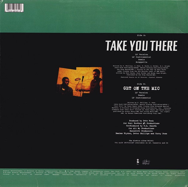 Pete Rock & C.L. Smooth ~ Take You There (Vinyl) - Djungel & Jazz