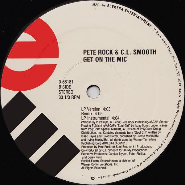 Pete Rock & C.L. Smooth ~ Take You There (Vinyl) - Djungel & Jazz