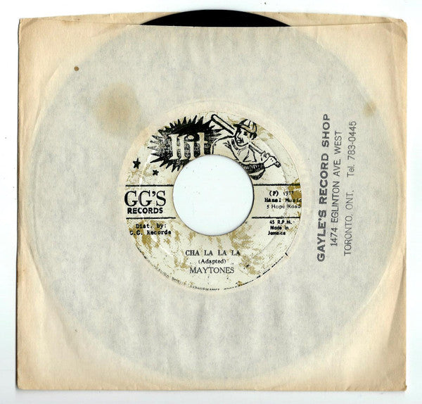 The Maytones : Cha La La La (7", Single)