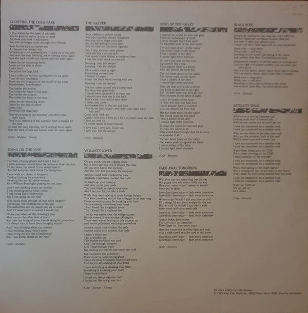 John Cale ~ Artificial Intelligence (Vinyl) - Djungel & Jazz