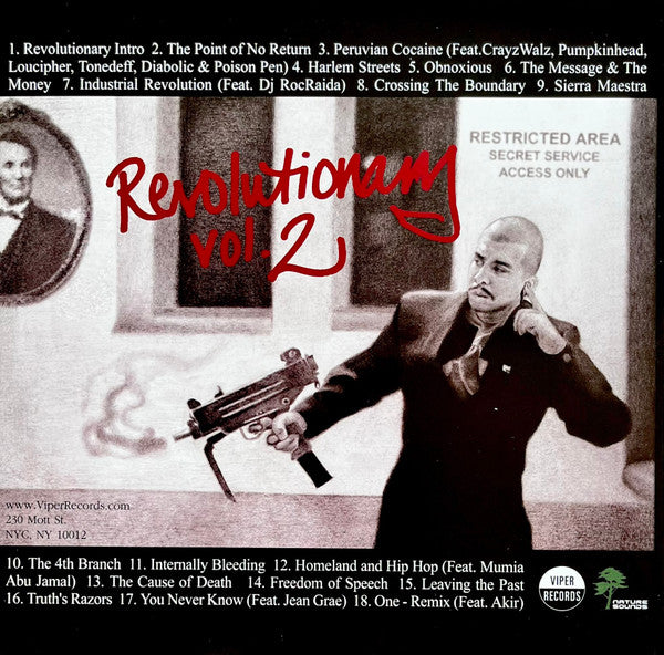 Immortal Technique ~ Revolutionary Vol. 2 (Vinyl) - Djungel & Jazz