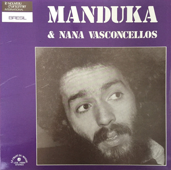 Manduka & Naná Vasconcelos : Manduka (LP, Album)