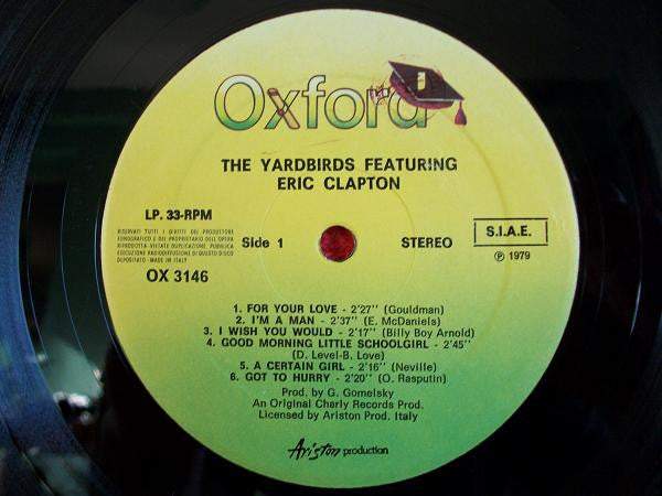 The Yardbirds Featuring Eric Clapton : The Yardbirds Featuring Eric Clapton, Eric (Slow-Hand) Clapton (LP, Comp)