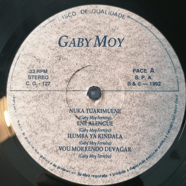 Gaby Moy ~ Vizinha Zongola (Vinyl) - Djungel & Jazz