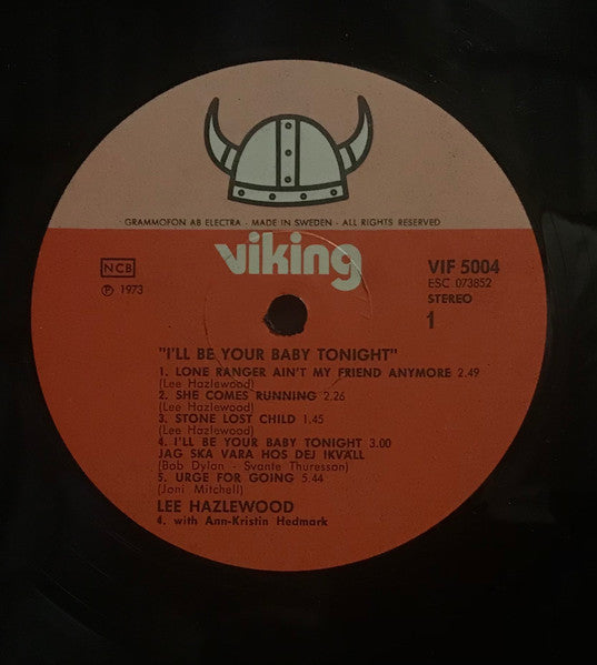 Lee Hazlewood ~ I'll Be Your Baby Tonight (Vinyl) - Djungel & Jazz