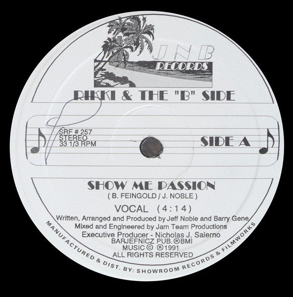 Rikki & The "B" Side ~ Show Me Passion (Vinyl) - Djungel & Jazz