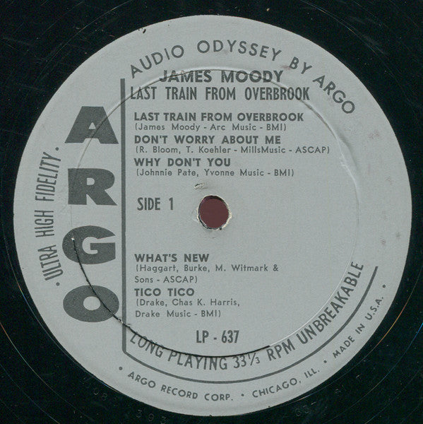 James Moody ~ Last Train From Overbrook (Vinyl) - Djungel & Jazz
