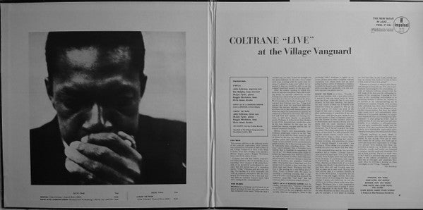 Coltrane ~ "Live" At The Village Vanguard (Vinyl) - Djungel & Jazz