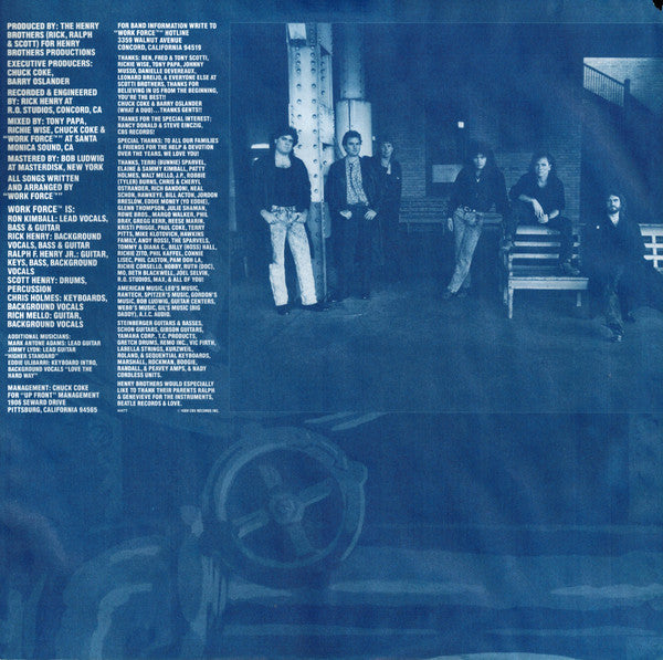 Work Force ~ Work Force (Vinyl) - Djungel & Jazz