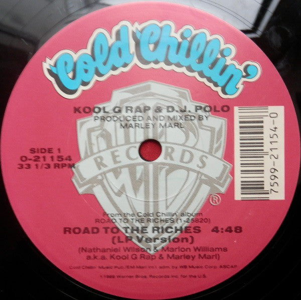 Kool G Rap & D.J. Polo ~ Road To The Riches (Vinyl) - Djungel & Jazz