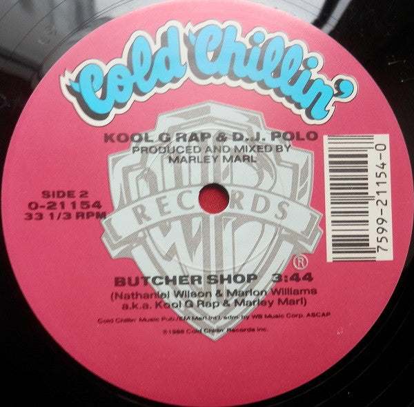 Kool G Rap & D.J. Polo ~ Road To The Riches (Vinyl) - Djungel & Jazz