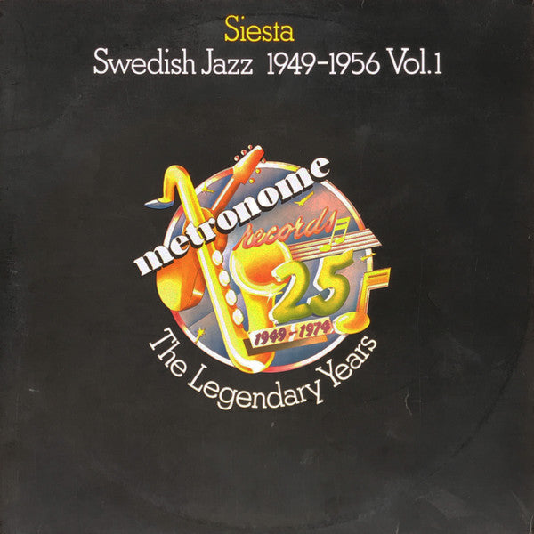 Various ~ Siesta - Swedish Jazz 1949-1956 Vol. 1 (Vinyl) - Djungel & Jazz