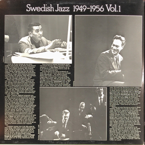 Various ~ Siesta - Swedish Jazz 1949-1956 Vol. 1 (Vinyl) - Djungel & Jazz