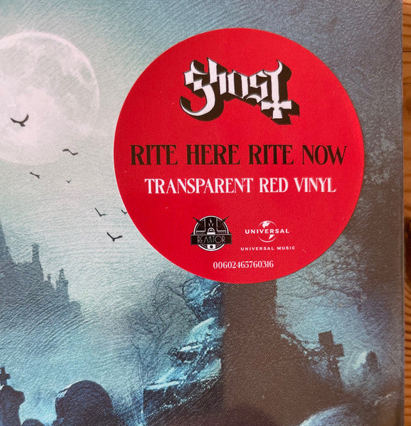 Ghost  ~ Rite Here Rite Now (Original Motion Picture Soundtrack) (Vinyl) - Djungel & Jazz