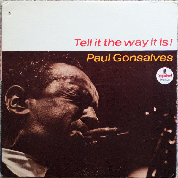 Paul Gonsalves : Tell It The Way It Is (LP, Album, RE)