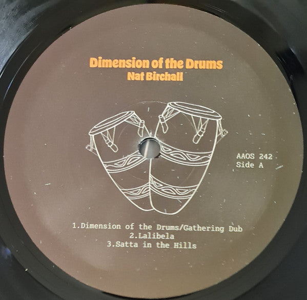 Nat Birchall ~ Dimension Of The Drums - Roots Reggae Instrumentals (Vinyl) - Djungel & Jazz