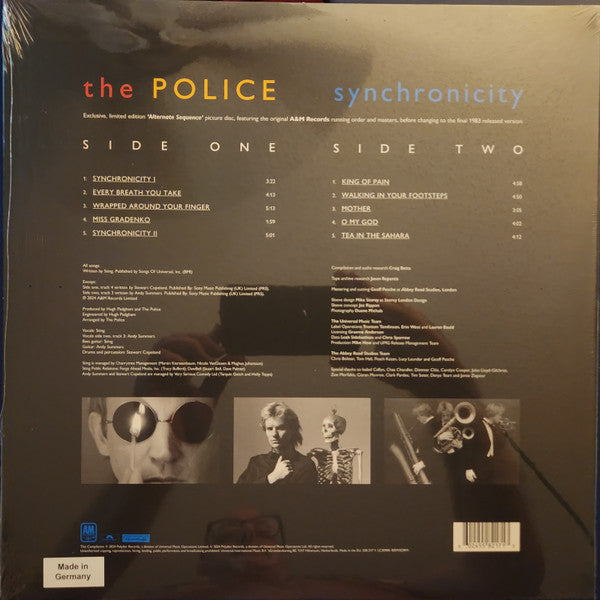 The Police ~ Synchronicity (Vinyl) - Djungel & Jazz