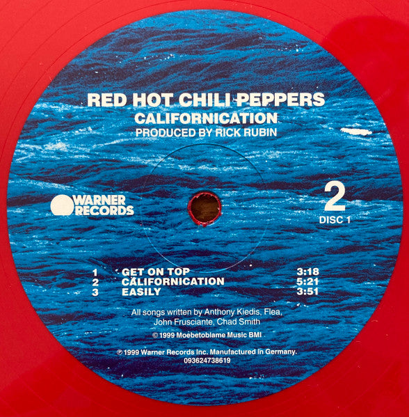 Red Hot Chili Peppers ~ Californication (Vinyl) - Djungel & Jazz