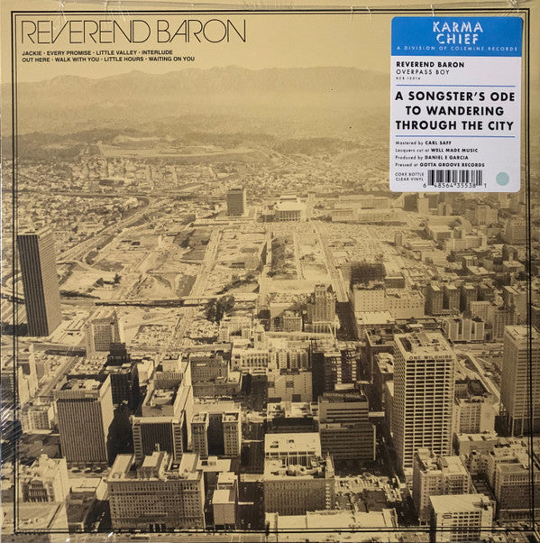 Reverend Baron ~ Overpass Boy (Vinyl) - Djungel & Jazz