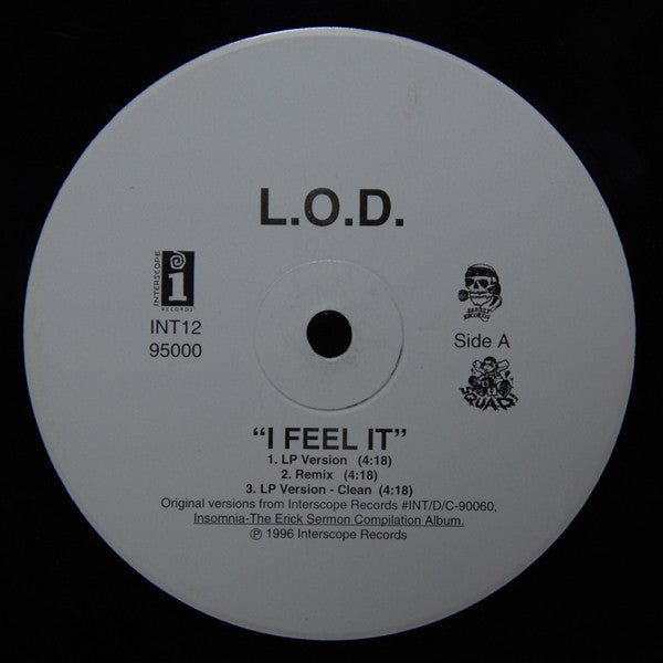 L.O.D. & Calif / Redman ~ I Feel It / Beez Like That (Sometimes) / Funkorama (Remix) (Vinyl) - Djungel & Jazz