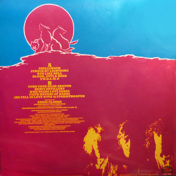 Tank (6) : Filth Hounds Of Hades (LP, Album)