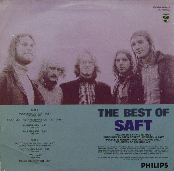 Saft  ~ The Best Of Saft (Vinyl) - Djungel & Jazz