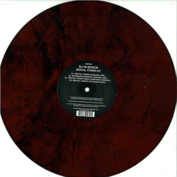 DJ Hi-Shock ~ Mental Power EP (Vinyl) - Djungel & Jazz