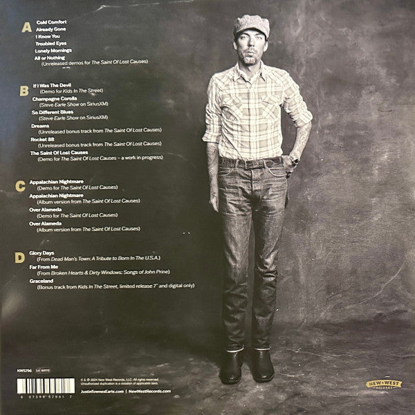 Justin Townes Earle ~ ALL IN: Unreleased & Rarities (The New West Years) (Vinyl) - Djungel & Jazz