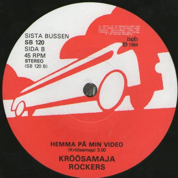 Kröösa-Maja Rockers ~ Rebellerna / Hemma På Min Video (Vinyl) - Djungel & Jazz