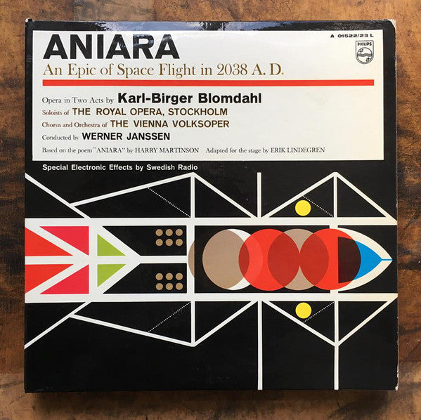 Karl-Birger Blomdahl ~ Aniara - An Epic Of Space Flight In 2038 A.D. (Vinyl) - Djungel & Jazz