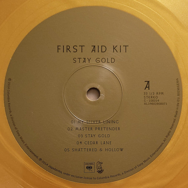 First Aid Kit ~ Stay Gold (Vinyl) - Djungel & Jazz