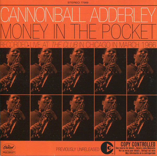 Cannonball Adderley ~ Money In The Pocket (Vinyl) - Djungel & Jazz