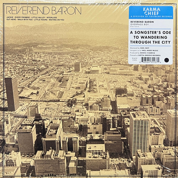 Reverend Baron ~ Overpass Boy (Vinyl) - Djungel & Jazz