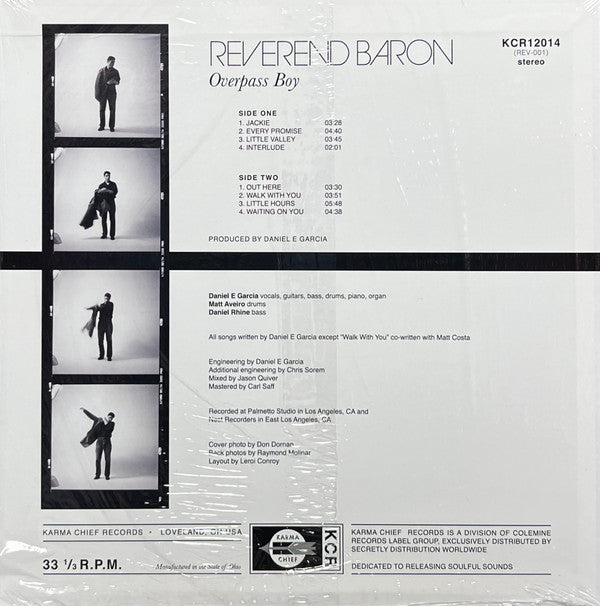 Reverend Baron ~ Overpass Boy (Vinyl) - Djungel & Jazz