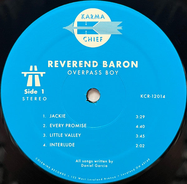 Reverend Baron ~ Overpass Boy (Vinyl) - Djungel & Jazz