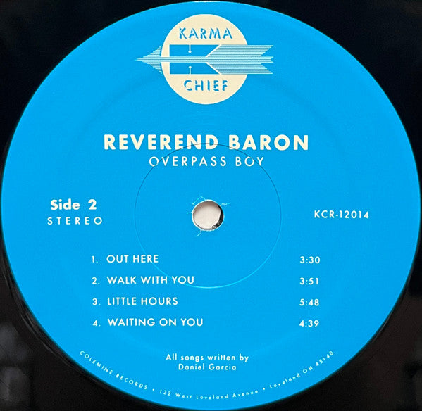 Reverend Baron ~ Overpass Boy (Vinyl) - Djungel & Jazz