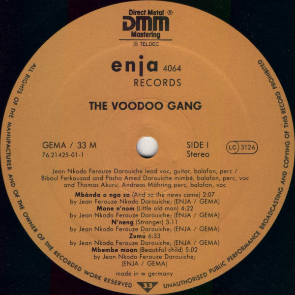 Voodoo Gang ~ Return Of The Turtle (Old And New Songs From Africa) (Vinyl) - Djungel & Jazz