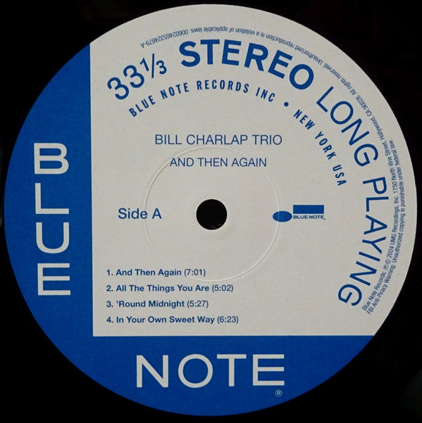 Bill Charlap Trio ~ And Then Again (Vinyl) - Djungel & Jazz