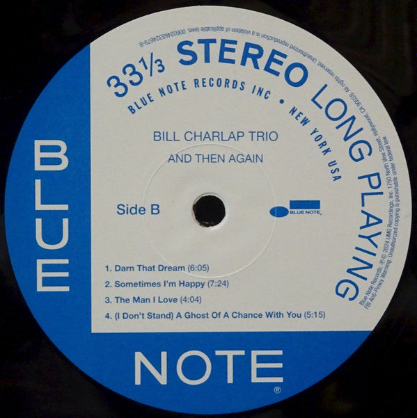 Bill Charlap Trio ~ And Then Again (Vinyl) - Djungel & Jazz