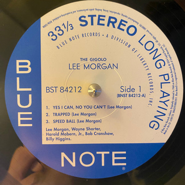 Lee Morgan ~ The Gigolo (Vinyl) - Djungel & Jazz