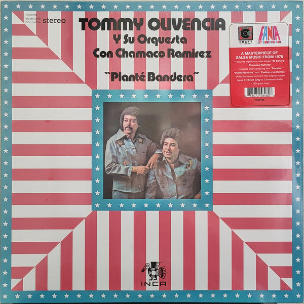 Tommy Olivencia Y Su Orquesta Con Chamaco Ramirez ~ Planté Bandera (Vinyl) - Djungel & Jazz