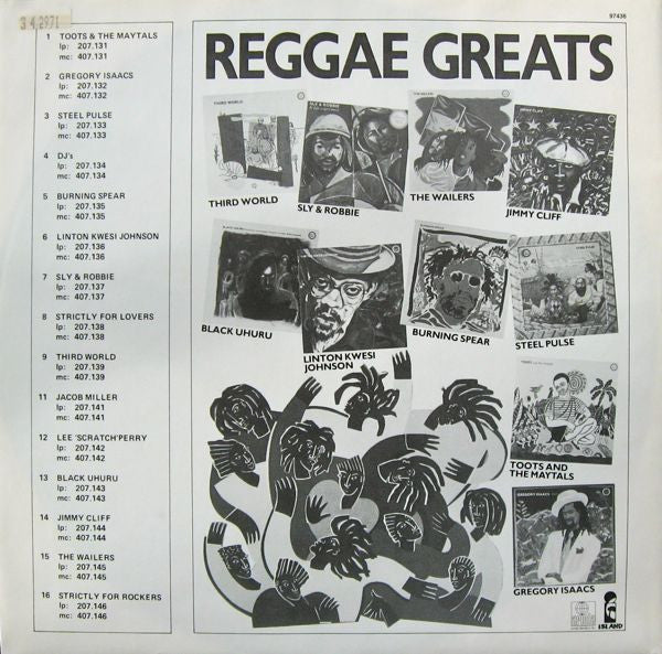 Linton Kwesi Johnson : Linton Kwesi Johnson (LP, Comp)