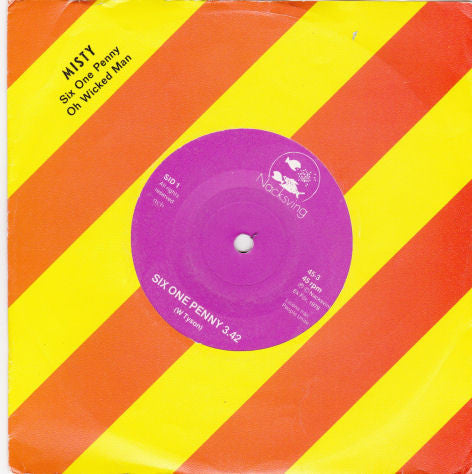Misty In Roots : Six One Penny / Oh Wicked Man (7")